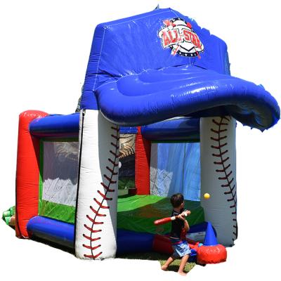 China Rental or Home Use Inflatable Game Shooting Batter Up All Star Inflatable Slam Baseball For Sale for sale