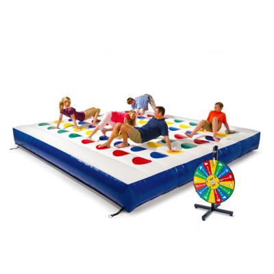 China Bouncy Human Pretzel Chess Inflatable Use Tornado Game Inflatable Ultimate Rental Or Home Board Game For Sale for sale