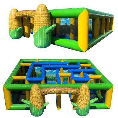 중국 Kids Rental or Home Use 4 Maze For Sale Inflatable Corn Maze Rental Inflatable Corn Maze For Sale 판매용