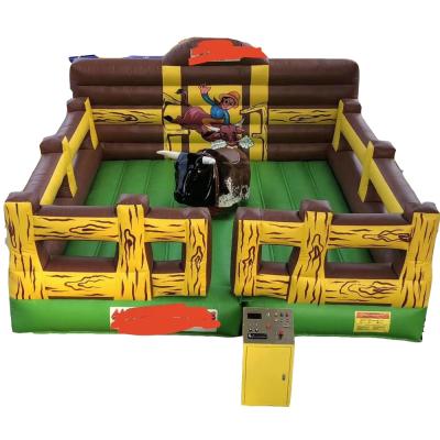 China High Quality Crazy Inflatable Motor Rental Or Home Use Mechanical Mecanic Games Rodeo Bull Riding Machine For Sale Te koop