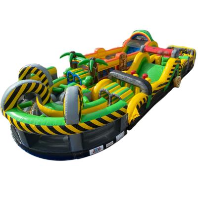 Chine Commercial Inflatable Troppo Obstacle Course Challenge For Party Rental Or Home Use Use For Sale à vendre