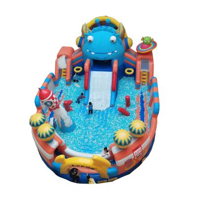 China Rental or home use hot sale inflatable jumping house combo/bouncy castle with slide bouncer playgrounds theme park inflatable trampoline en venta