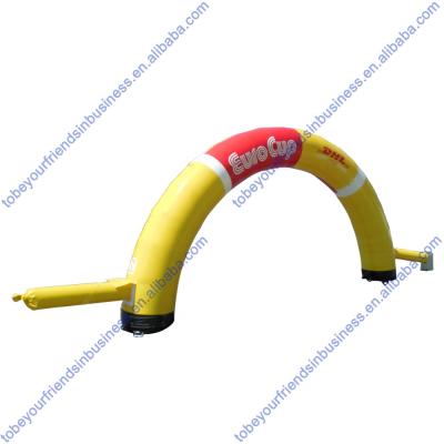 China Rental or home use customized outdoor inflatable arch with removable logo for advertising and sport event for sale