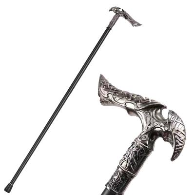 China Luxury Metal Handle Halloween Cane Durable Decoration Cane For The Elderly for sale