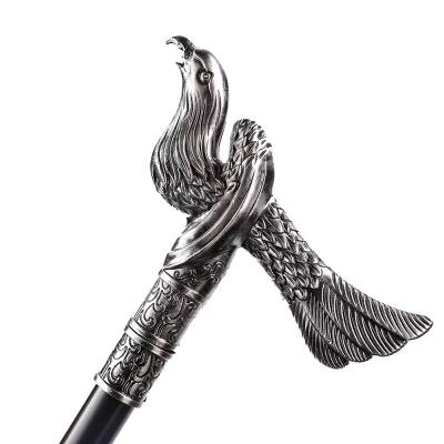 China Factory direct sales durable metal luxury phoenix cane gentleman for sale