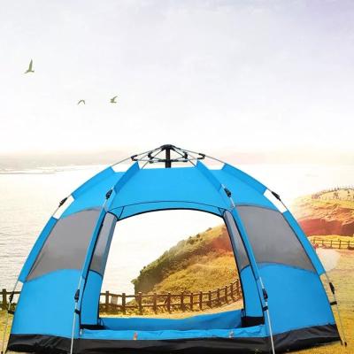 China Durable Automatic Speed ​​Open 2-6 Preson Beach Garden Park Field Trips Take To Air Sunscreen Rainproof Camping Tent for sale