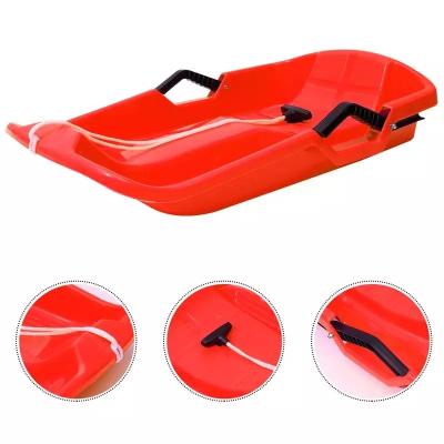 China Winter fun outdoor sports snow slider plastic snow sleds for kids and adult for sale