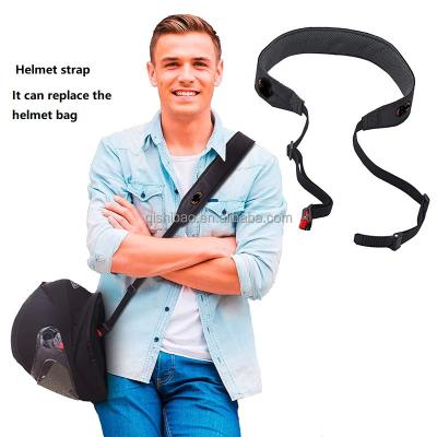 China China Factory Lightweight Custom Universal Helmet Shoulder Strap Portable Practical Motorcycle Helmet Accessories for sale