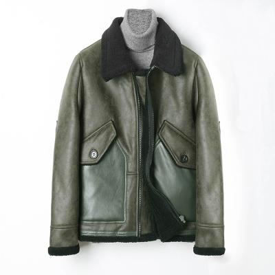 China Varisty Breathable Custom Made Jackets For Men Latest High Quality Jackets Fashion Jacket With Faux Fur for sale