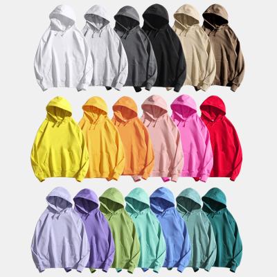 China Anti-pilling Donice 19 Colors French Pullover Unisex Hoodies Heavy 100% Terry 400gsm Cotton Oversized Hoodies for sale