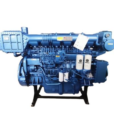 China X6170 Series Water Cooled Water Cooled 818hp 1500rpm Weichai 300-735kw Marine Diesel Engine X6170ZC818-5 for sale