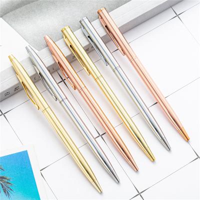 China Pen Wholesale Luxury Promotional Metal Pens With Custom Logo Printing Ballpoint Pen for sale