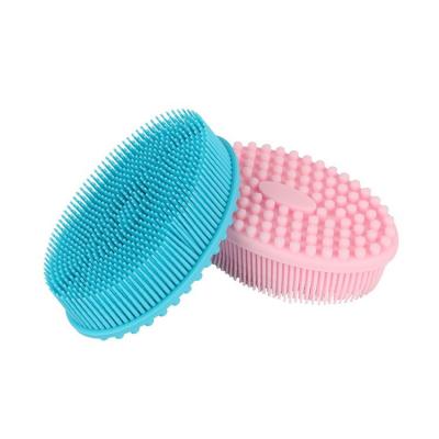 China Body Massager Brush Silicone Dry Wisp Brush For Body Bath Sponge Anti Cellulite Bath Show For Dry Massage Sponge Bast Wisp for sale