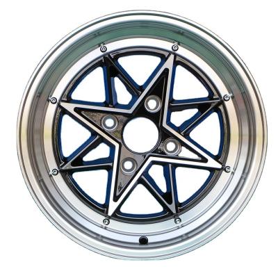 China Alloy 15*8 Inch 4*100 PCD New Design Popular Aluminum Car Wheel for sale