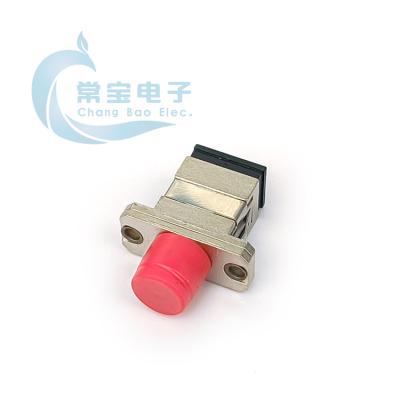 China FTTH Adapter Fiber Connector SCUPC Simplex 2*2 2*4 2*8 2*16 2*32 FCUPC LCAPC No Clamp Adapter for sale