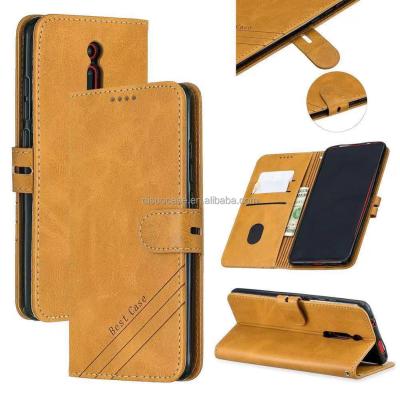 China 2021 New Anti-drop Leather Phone Case For iphone 12promax 12pro 11promax 8plus se2020 flip wallet case for sale