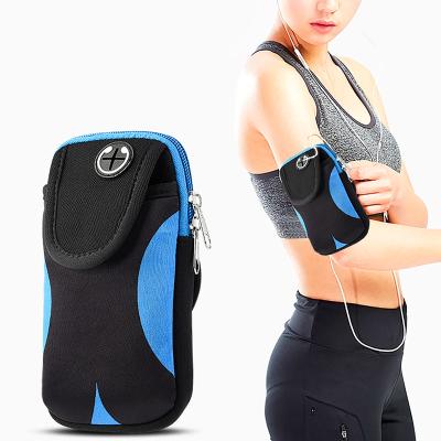 China TPU+PC Bag For Phone Sports On Hand Running Armband Filter Frame Cover Armbands Universal Mobile Phone Bags Stand Outdoor Sport Arm Pouch for sale