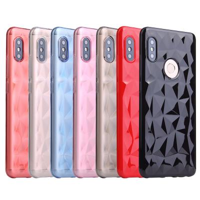 China TPU+PC For Xiaomi Redmi Note5 Case Matte Plain TPU Back Cover 3D Ultra Thin Diamond Silicone Case For Xiaomi Redmi Note4X S2 A2 for sale