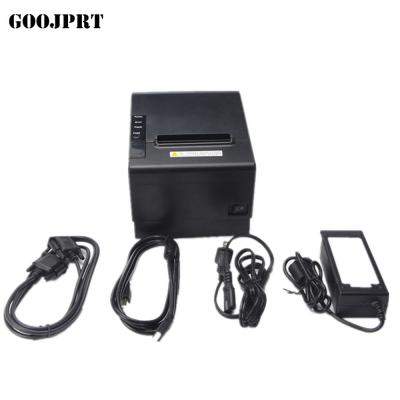 China NEPOS Thermal Receipt Kitchen Printer 80mm Small Ticket Barcode POS Printer Auto Cutting Printer Support USB+Serial/LAN for sale