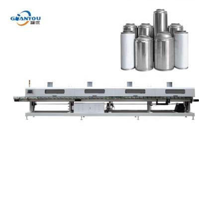 China Automatic Aerosol Food Tin Can Production Line en venta