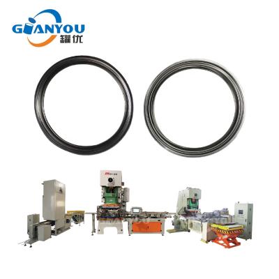 Κίνα Chemical Tin Can Ring Production Line Can End Lid Ring Making Machine With C Press Progressive Die 80-90epm προς πώληση