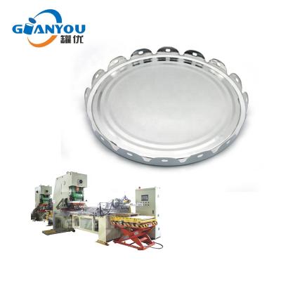 China Pail Lid Tin Can Making Machine Metal Bucket Cover Press Chemical Production Line for sale