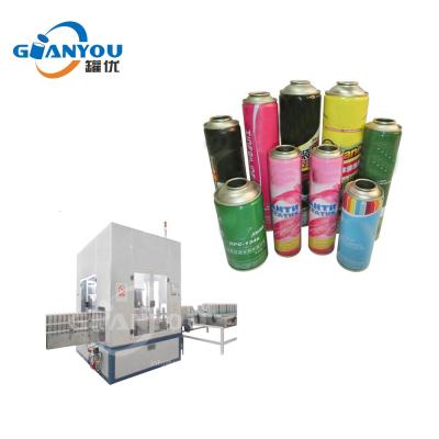 China Fully Automatic Food Spray Aerosol Tin Can Leak Test Machine Square Can Leak Tester en venta