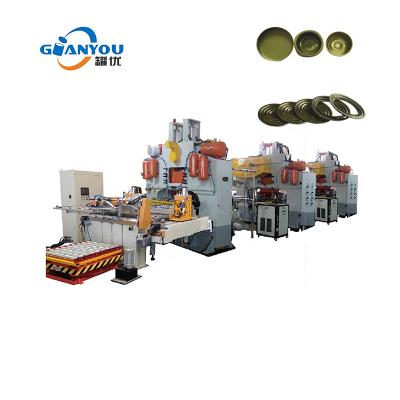 China Two Piece Automatic Food Metal Can Making Production Line zu verkaufen