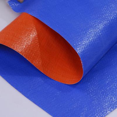 China China Single Factory HDPE Tarpaulin Blue Reinforced Plastic PE Tarpaulin for sale