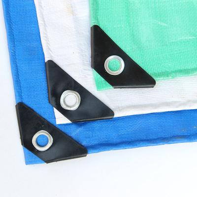 China Waterproof Peplastic Tarpaulin Blue White Color In Roll Waterproof Canvas Tarpaulin For Truck Car Tent for sale