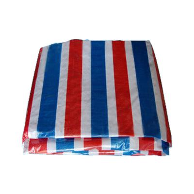 China Linyi factory pe/pp strip tarpaulin single sheet for resale for sale