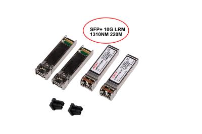 China Transceptor óptico do Ethernet SFP+ do gigabit de LRM, alcance dos módulos 220M de HP SFP à venda