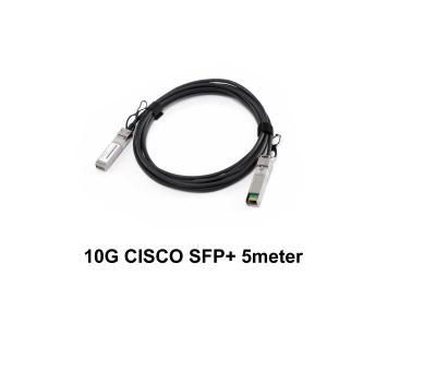 China Compatible CISCO SFP+ Direct Attach Cable 10GBASE-CR Customized Label for sale