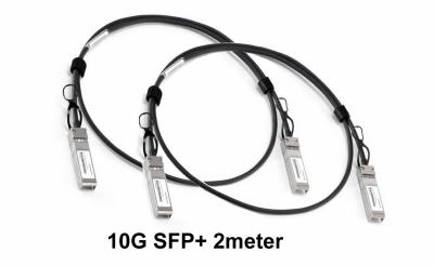 China Arista Compatible SFP+ Direct Attach Cable , SFP To SFP Cable 2 Meters for sale