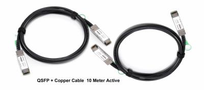 China Active InfiniBand-SDR QSFP Breakout Cable For Networked Storage Systems for sale