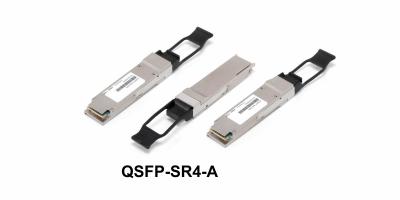 China 100M 850nm QSFP + Fiber Channel Transceiver Network QSFP-SR4-A for sale