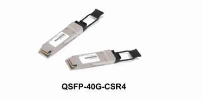 중국 직업적인 MMF CSR4 QSFP + 광학적인 송수신기 850nm Wavelenth 300m 거리 판매용