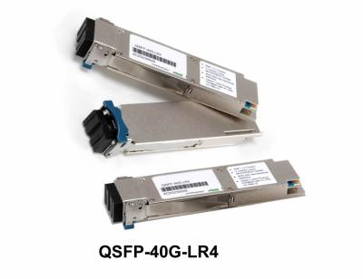 China Quad SMF QSFP + Optical Transceiver LR4 , Small Form-Factor Pluggable Transceiver for sale