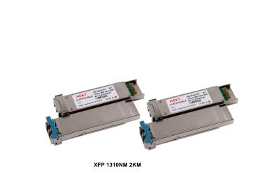 China DDM / DOM 2km XFP Fiber Transceiver Single Mode With LC Dulplex Connector for sale