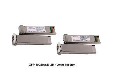 China 1550nm 100km XFP Optical Transceiver 10GBASE ZR OC-192 For SDHL STM-64 for sale