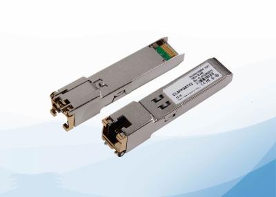 China 100M Copper Cisco 3COM Huawei SFP Module RJ-45 Low Power Consumption for sale