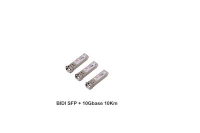 China 10Gbase 10Km SMF BIDI Optical Transceiver , SFP+ Transceiver Module for sale