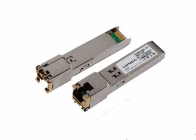 中国 互換性がある TX のイーサネット シスコ 銅 SFP モジュール GLC-T SFP-GE-T 販売のため