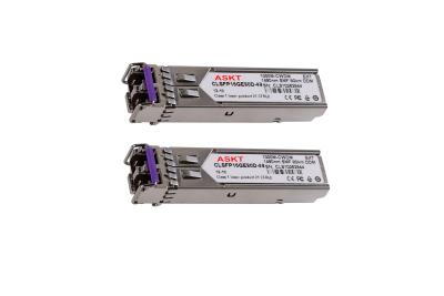 China Transceiver 1000M, Module 1490nm 80km LC Dulplex CWDM SFP Ciscos SFP 100km zu verkaufen