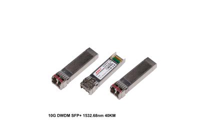 China DWDM SFP+ Optical Transceiver Module 1541.35nm DDM DOM Diagnostics for sale