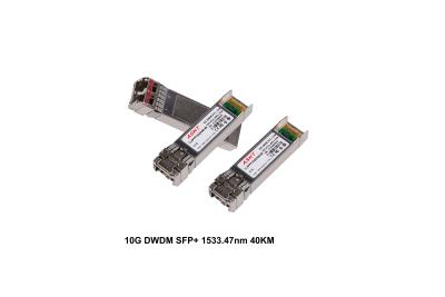 China 1533.47nm 40km SMF DWDM Transceiver For Juniper , SFP Fiber Module 10Gb / s for sale