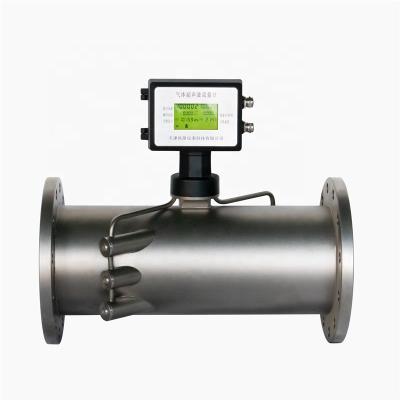 China High Accuracy Digital Ultrasonic Gas Flow Meter For Natural Gas KLO for sale