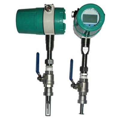 China Stainless Steel Digital Gas Flow Meter Propane Thermal Mass Flow Meter for sale