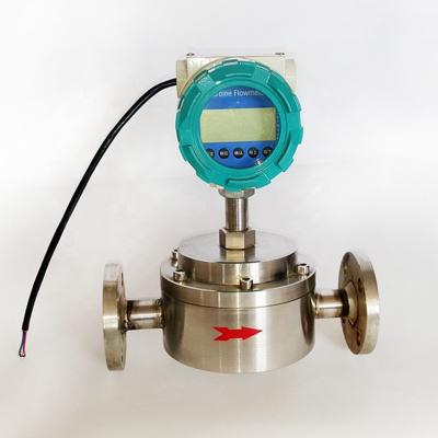 China Oval Digital LC Speed ​​Syrup Flow Meter Gasoline Flow Meter for sale