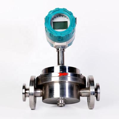 China High Accuracy LC Speed ​​Crude Oil Digital Oval Flow Meter for sale